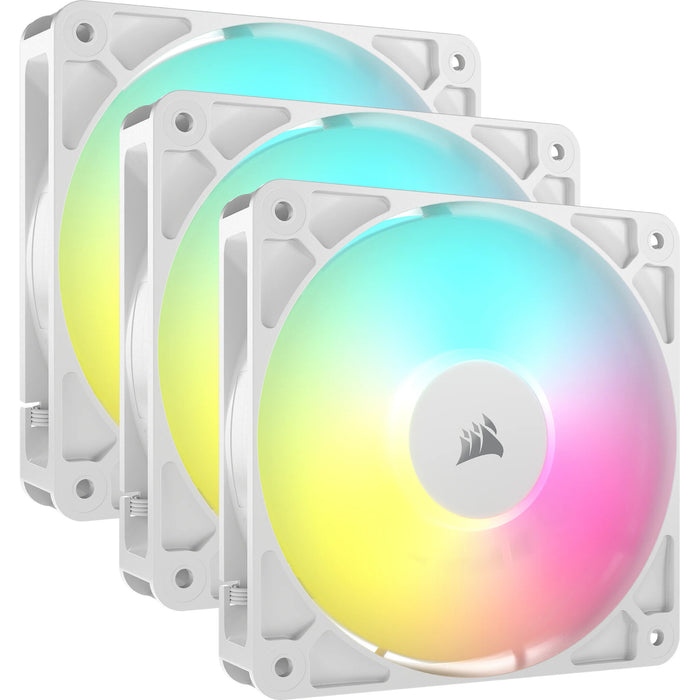 Corsair RS120 ARGB Case Fan | 120mm 2100 RPM 72.8 CFM PWM RGB White