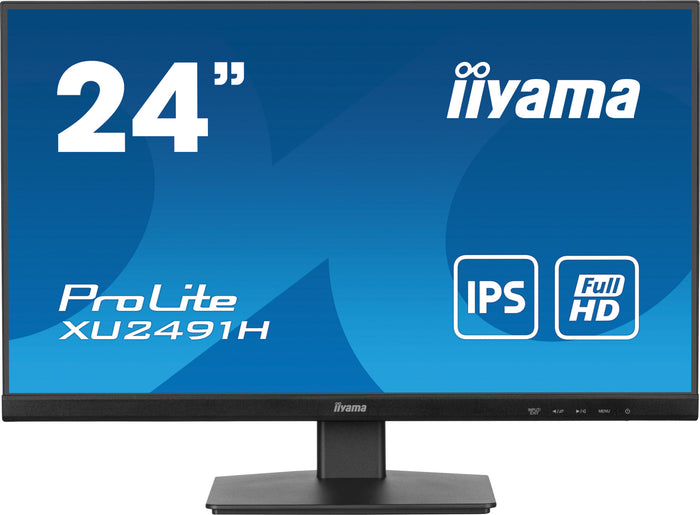 iiyama ProLite XU2491H-B1 24" Full HD Monitor | 1920 x 1080 100Hz HDMI DP