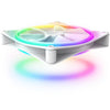 NZXT F140 RGB DUO Fan | 140mm 1800 RPM 84.75 CFM RGB White