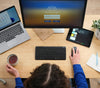 Trust Lyra Keyboard | Wired & Wireless, QWERTY, Black