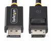 StarTech.com 2m DisplayPort 2.1 Cable, VESA Certified DP40 DisplayPort Cable w/UHBR10/HDR/HDCP 2.2, 8K 60Hz/4K 144Hz w/DSC 1.2a, 40Gbps, DP 2.1 Cable, UHD Monitor Cord, M/M