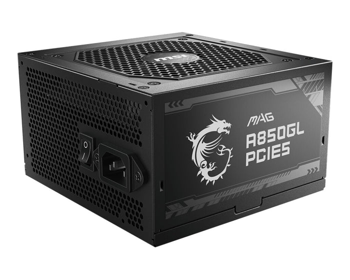MSI MAG A850GL PCIE5 850W ATX Fully-Modular Power Supply Unit | 80 PLUS Gold