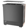 Antec FLUX SE Midi Tower PC Case Black, Wood | Liquid Cooling Support