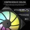 Corsair RS140 ARGB Case Fan | 140mm 1700 RPM 95.5 CFM PWM RGB Black