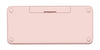 Logitech K380 for Mac Multi-Device Bluetooth Keyboard Keyboard | Wireless, QWERTY, Pink