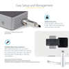 StarTech.com USB C Dock - 4K 60Hz Quad Monitor DisplayPort & HDMI - Universal USB-C Docking Station with 100W Power Delivery - USB Hub with 1x USB Type-C & 3x USB-A, Ethernet, Audio