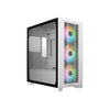Cooler Master Elite 301 White ARGB Mini Tower PC Case White | Liquid Cooling Support