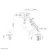 Neomounts by Newstar monitor desk mount