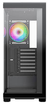 Solus Panoramic Gaming PC Case - 3 x Side Fans and 1 x Rear Fan - ARGB Fan Controller