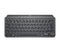 Logitech MX Keys Mini Keyboard | Wireless, QWERTY, Graphite, Backlit
