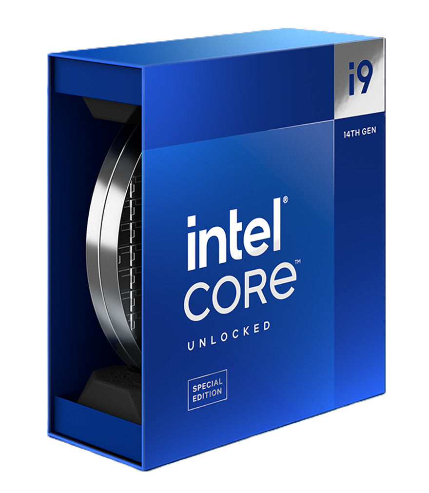 Intel i9-14900KS Processor | 24C/32T 3.2/5.7 GHz LGA1700 No Graphics 150 W Base Power | No Cooler