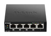 D-Link DGS-1005P Unmanaged L2 Gigabit Ethernet (10/100/1000) Power over Ethernet (PoE) Black