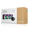 DeepCool LE720 AIO Liquid Cooler | 360mm 85.85 CFM PWM RGB Black