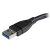 StarTech.com USB 3.0 A-to-A extension cable - 6 in, black