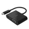 Belkin AVC001BTBK interface hub USB 3.2 Gen 1 (3.1 Gen 1) Type-C Black
