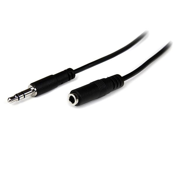 .com 1m Slim 3.5mm Stereo Extension Audio Cable M F
