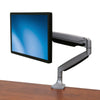 StarTech Desk Mount Monitor Arm - Heavy Duty Ergonomic VESA Monitor Arm - Single 9kg Display - Full Motion, Height Adjustable, Articulating - Aluminum - C-Clamp/Grommet - Silver