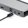 ALOGIC DUPRDX2-100 notebook dock/port replicator Wired USB 3.2 Gen 1 (3.1 Gen 1) Type-C Black, Grey