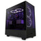 NZXT H5 Flow Midi Tower PC Case Black | Liquid Cooling Support