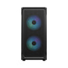 Fractal Design Focus 2 RGB PC Case Black | Liquid Cooling Support