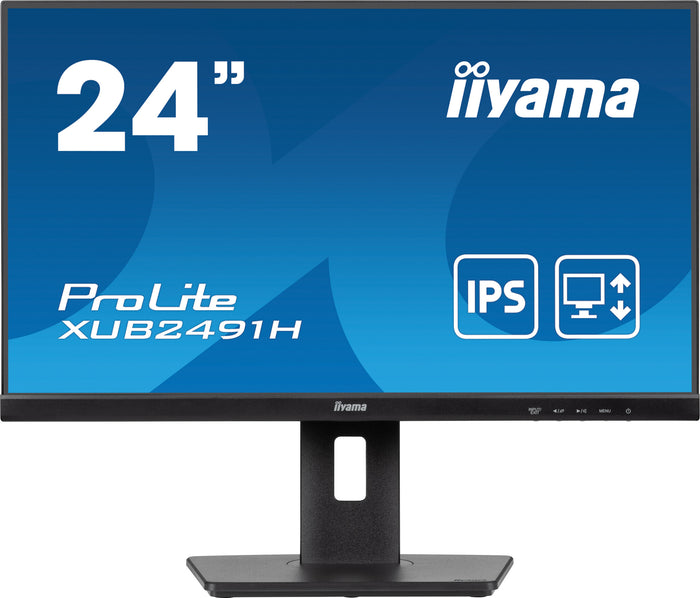 iiyama ProLite XUB2491H-B1 24" Full HD Monitor | 1920 x 1080 100Hz HDMI DP
