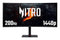 Acer Nitro XV5 Nitro XV345CURX0 - 34" UltraWide Quad HD (3440x1440), Curved 1000R, 200Hz, 0.5ms, HDR10, AMD FreeSync Gaming Monitor