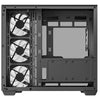DeepCool CG530 4F ARGB Midi Tower PC Case Black | Liquid Cooling Support