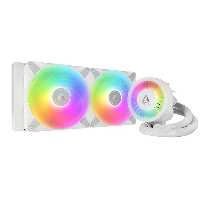ARCTIC Liquid Freezer III 280 AIO Liquid Cooler | 280mm 1900 RPM 69.9 CFM PWM RGB Fluid Dynamic Bearing (FDB) Intel & AMD Compatible White