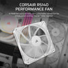 Corsair RS140 Case Fan | 140mm 1700 RPM 95.5 CFM PWM White