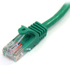 StarTech Cat5e Patch Cable with Snagless RJ45 Connectors - 3m, Green