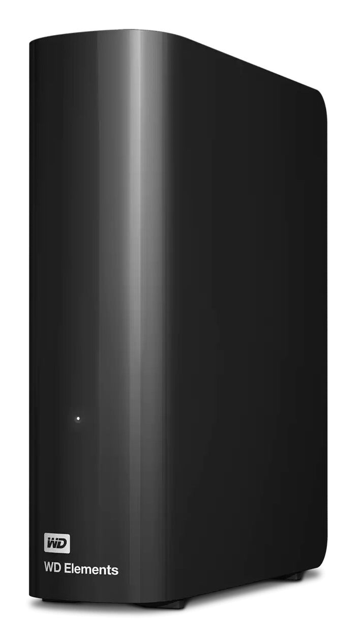 Western Digital WD Elements 24TB HDD external hard drive USB Type-A 3.2 Gen 1 (3.1 Gen 1) Black