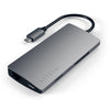 Satechi Multi-Port Adapter V2 Dock st. USB 3.2 Gen 1 (3.1 Gen 1) Type-C 10000 Mbit/s Grey