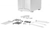 be quiet! Pure Base 501 DX White ARGB Midi Tower PC Case White | Liquid Cooling Support