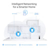 TP-LINK AXE5400 Tri-Band Mesh Wi-Fi 6E System Tri-band Wi-Fi 6 Mesh System | 2-Pack, White