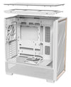 Antec FLUX ARGB Midi Tower PC Case White | Liquid Cooling Support