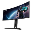 Gigabyte MO34WQC2 34" Wide Quad HD Curved Gaming Monitor | 3440 x 1440 240Hz USB-C HDMI DP