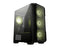 MSI MAG FORGE M120R AIRFLOW computer case Mini Tower Black, Transparent