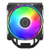 Cooler Master Hyper 212 Halo Black CPU Cooler | 2050 RPM 51.88 CFM PWM RGB Rifle bearing Black