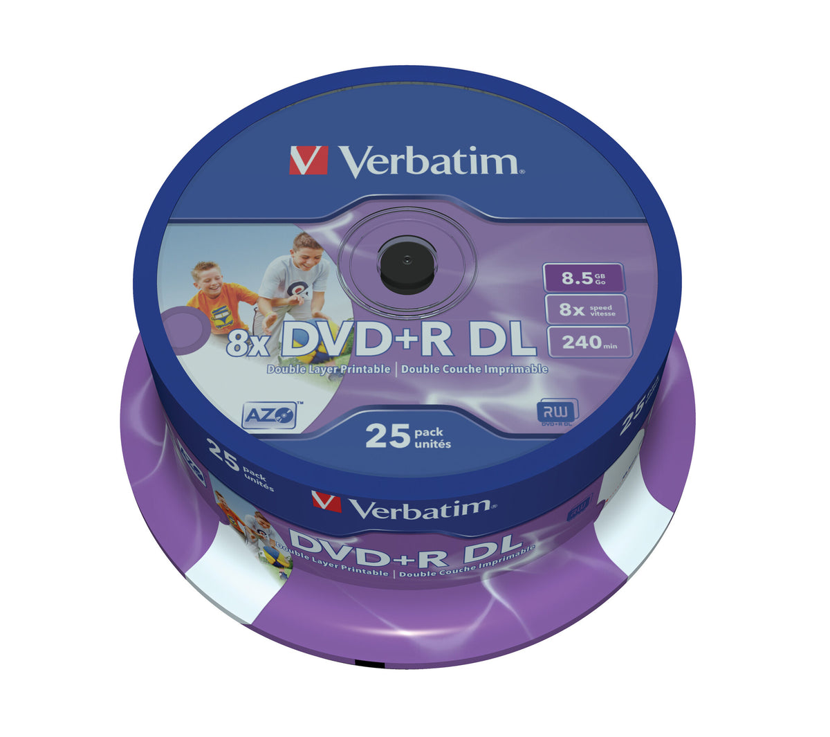 Verbatim Blank DVD 43667 blank DVD 8.5 GB DVD+R DL 25 pc(s)