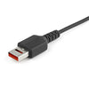 StarTech.com 3ft (1m) Secure Charging Cable – USB-A to Micro USB Data Blocker Charge-Only Cable – Power-Only Charger Cable for Phone/Tablet – Data Blocking USB Protector Adapter Cable