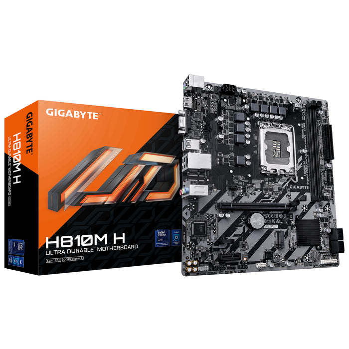 Gigabyte H810M H mATX Motherboard | LGA1851 | 2x DDR5 Slots