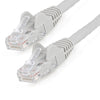 StarTech 1m CAT6 Ethernet Cable - LSZH (Low Smoke Zero Halogen) - 10 Gigabit 650MHz 100W PoE RJ45 10GbE UTP Network Patch Cord Snagless with Strain Relief - Grey, CAT 6, ETL Verified, 24AWG