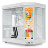 HYTE Y70 Touch Infinite Midi Tower PC Case White | Liquid Cooling Support