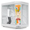 HYTE Y70 Touch Infinite Midi Tower PC Case White | Liquid Cooling Support