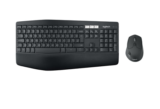 Logitech MK850 Performance Keyboard | Wireless, QWERTY, Black, Mouse Included