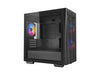 DeepCool MATREXX 40 3FS Micro Tower PC Case Black | Liquid Cooling Support