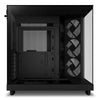 NZXT H6 Air Flow RGB Midi Tower PC Case Black | Liquid Cooling Support