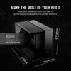 Corsair 2500X RGB Micro Tower PC Case Black | Liquid Cooling Support