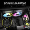 Corsair iCUE LINK RX120 RGB Case Fan | 120mm 2100 RPM 73.5 CFM PWM RGB Magnetic levitation bearing Black