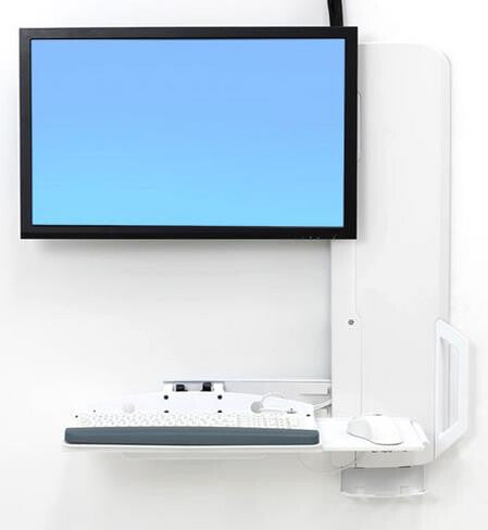 Ergotron 61-081-062 monitor mount / stand 61 cm (24") White
